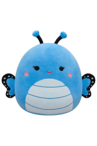 SQU: SQUishmallows 20cm W19 - Waverly - Plavi Leptir S Tamno Plavim Krilima