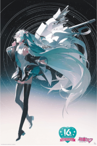 Hatsune Miku - Poster Maxi 91.5X61 - Happy 16Th Birthday Miku