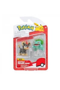Pokemon Figurica "Battle Figure" 2Pk - Litleo And Bulbasaur W19