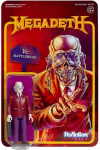 Megadeth Reaction Action Figura Vic Rattlehead