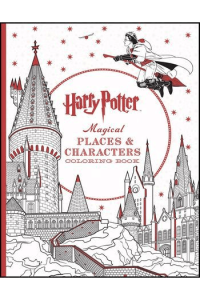 Harry Potter Magical Places and Characters Colouring Book