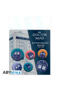 Doctor Who – Badge Pack – The Tardis