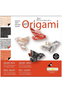 Art-Origami, Musical notes, Vrabac