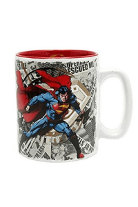 DC COMICS - Mug - 460 ml - Superman & logo - with box