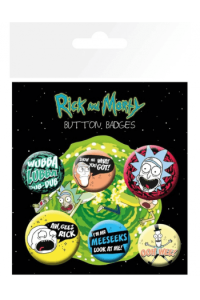 Rick And Morty - Badge Pack - Mix