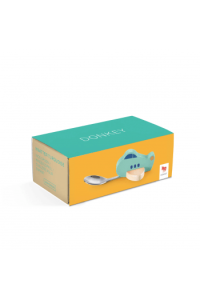 Kids Spoon - Knatter - airplane - turquoise