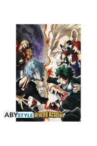 My Hero Academia Poster Heroes Vs. Villains (91.5x61cm)