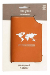 Etui za putovnicu smeđi MW & VCV