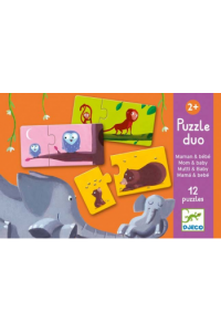 Puzzle duo - Mama i beba