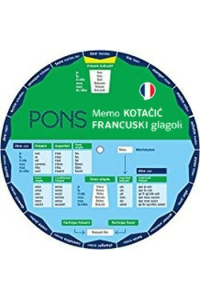 Memo kotačić FRANCUSKI glagoli - naslovnica