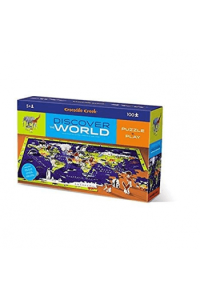 Puzzle 68*91 cm, svijet, 100 kom