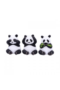 Nemesis Now Three Wise Pandas 8.5cm