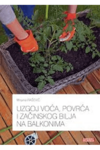 Knjiga Uzgoj voća, povrća i začinskog bilja na balkonima - naslovnica