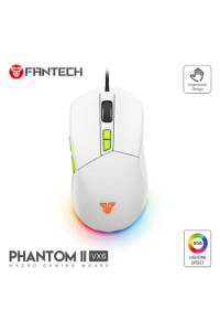 Miš gaming žični Fantech 7200 DPI Phantom II VX6 bijeli