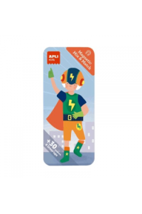 Igra Apli superheroj kombiniranje različitih komada odjeće i ukrasnih elemenata 19709