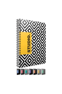 Studio Spiralna Bilježnica A4 Crte