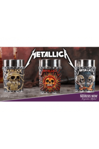 Nemesis Now Metallica Shot Glass Set 8.5cm