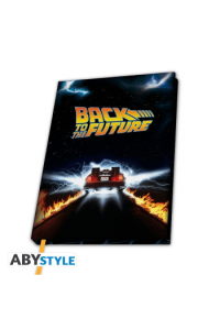 Back To The Future - A5 Notebook Delorean