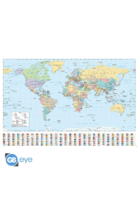 Harper Collins - Poster Maxi 91.5X61 - World Map 21