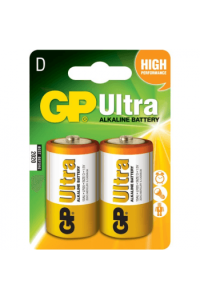 GP ULTRA ALKALINE BATERIJA D 2/1