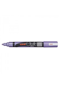 Marker Uni pwe-5m chalk_kreda metallic ljubičasti