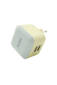 Kućni punjač 220V s led svjetlom T066 2XUSB 3.1 A