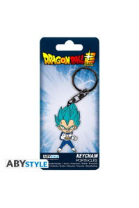 DRAGON BALL SUPER - Keychain PVC "Vegeta Saiyan Blue" X4