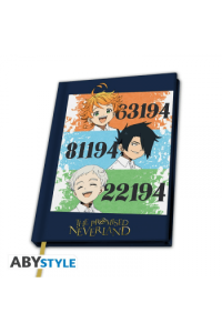 The Promised Neverland -  A5 Notebook Orphans X4