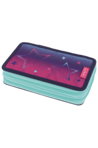 Pernica puna 2zipa Pink Star Herlitz 50043354