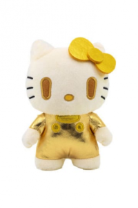 Yume Hello Kitty DZNR Plush- Golden Edition Hello Kitty