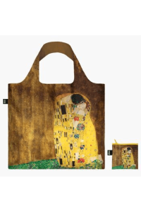 Loqi Gk.Ki.R-Gustav Klimt the Kiss Recycled Bag