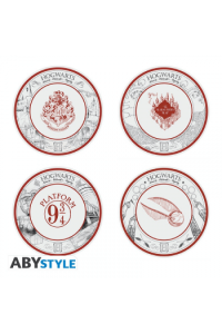 Harry Potter - Set Of 4 Plates - Harry Potter Universe