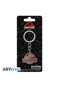 JURASSIC PARK - Keychain "Metal logo"