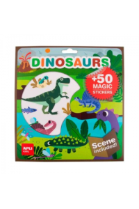 Igra Apli naljepnice magnetne s pločom dinosauri 19374