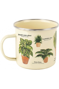 Houseplant Ecology Enamel Mug