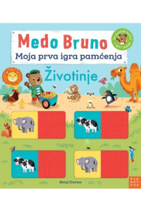 Medo Bruno: Moja prva igra pamćenja - Životinje