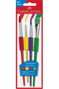 Set kistova od sintetičkih vlakana pk4 Faber Castell 481600 sortirano blister