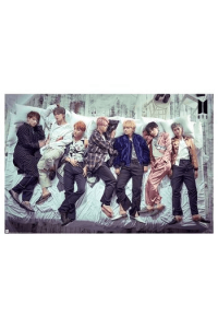 BTS - Poster "Group Bed" (91.5x61)