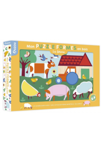 My First Shape Puzzle - The Farm