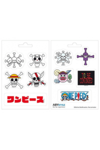 One Piece - Stickers - 16X11cm, 2 Sheets - Emperors Skulls X5