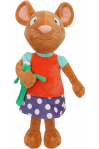 POPI - VELIKA PLIŠANA MIŠICA 39 cm u UKRASNOJ KUTIJI (serijal Pip i Popi)