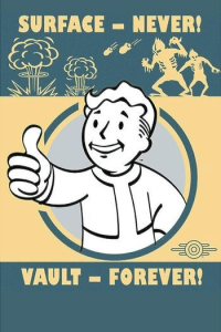 Fallout - Vault Forever - Poster (91.5X61)