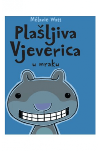 Plašljiva vjeverica u mraku