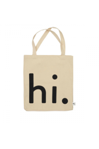 Platnena Torba Hi.  - Crna