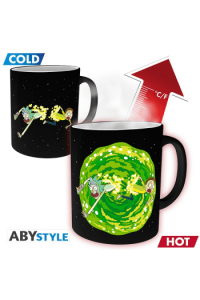 Rick And Morty - Mug Heat Change - 320 ml - Portal