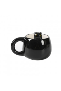 Šalica keramička iTotal Cat Charm crna XL2525