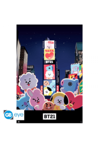 Bt21 - Poster Maxi 91.5X61 - Times Square