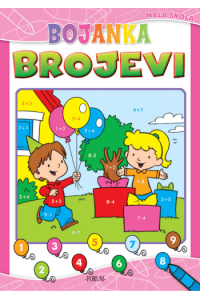 Bojanka Brojevi 1-4