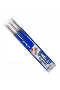 Uložak za roler 0,5mm Frixion Point piši-briši pk3 Pilot BLS-FRP5-L-S3 plavi