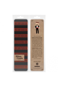 Označivač stranica kartonski 4,5 x 17,5cm Ethno Croatia Šibenik P12
